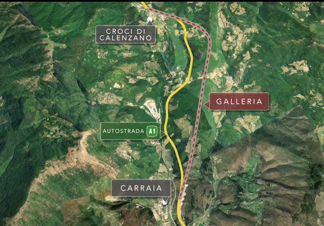 Cartina galleria