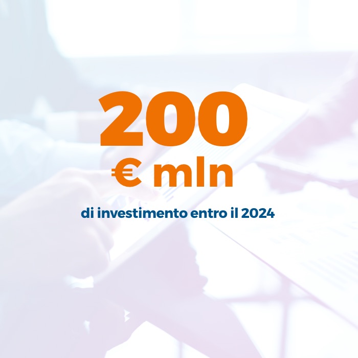 200 milioni di investimenti