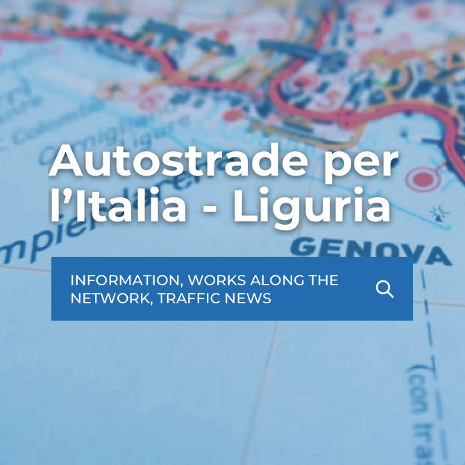 Information about works along the Ligurian network